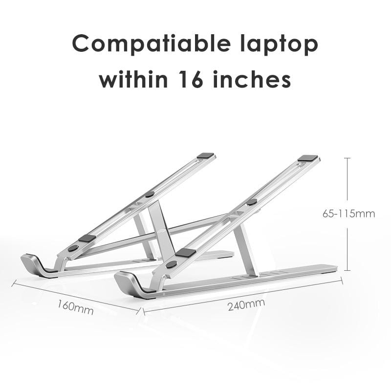 Adjustable Aluminum Laptop Riser
