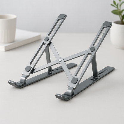 Adjustable Aluminum Laptop Riser
