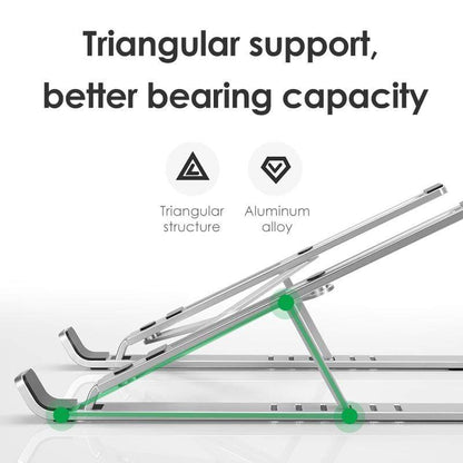 Adjustable Aluminum Laptop Riser