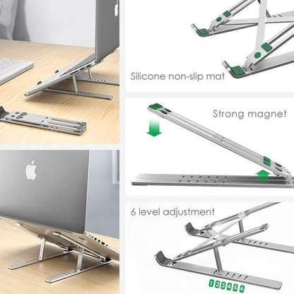 Adjustable Aluminum Laptop Riser